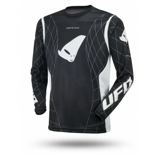 Maglia cross Ufo Plast DEEPSPACE Nero