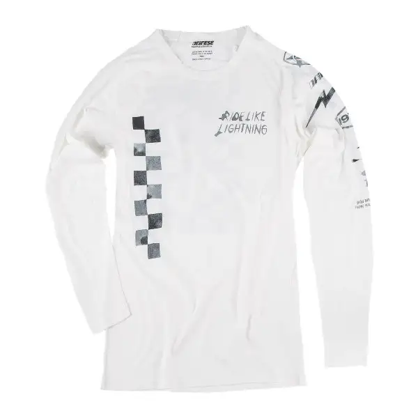 Maglia Dainese72 LIGHTENING72 LS Bianco