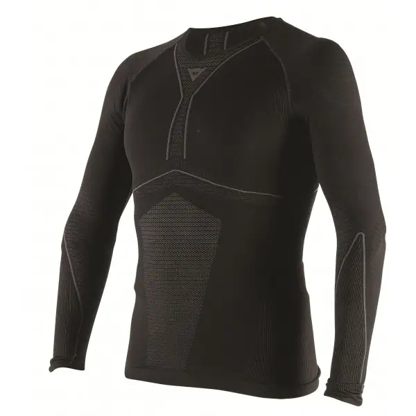 Maglia tecnica Dainese D-CORE DRY TEE LS nero antracite