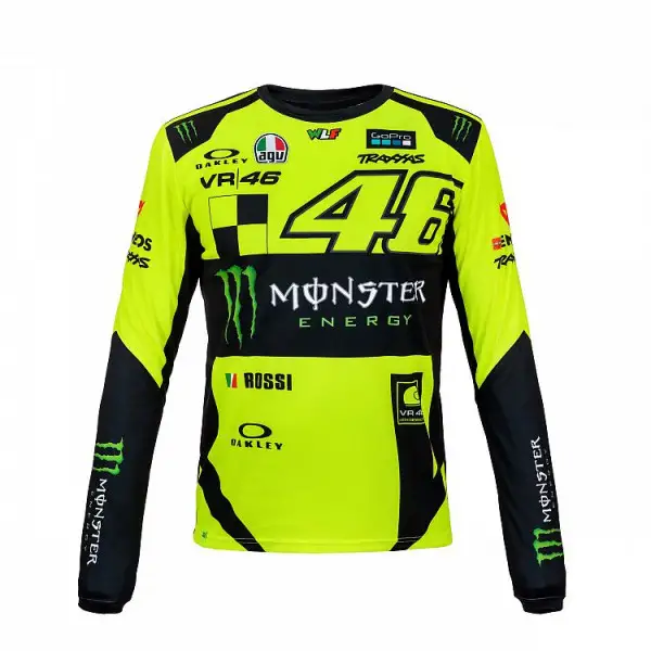 Maglia VR46 REPLICA Monza Giallo Fluo