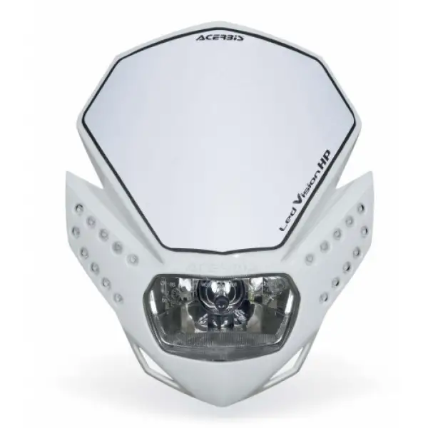 Mascherina portafaro Acerbis 0013429 LED VISION HP Bianco