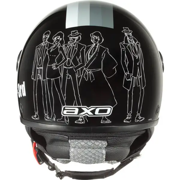 Casco jet AXO Subway Lupin III Nero