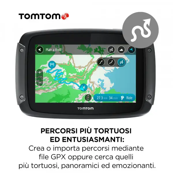 Navigatore moto TomTom Rider 550 Special Edition Premium Pack con accessori extra