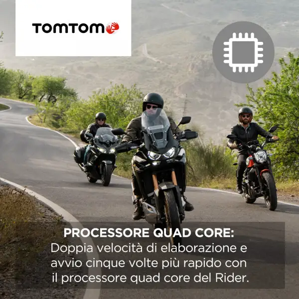 Navigatore moto TomTom Rider 550 Special Edition Premium Pack con accessori extra