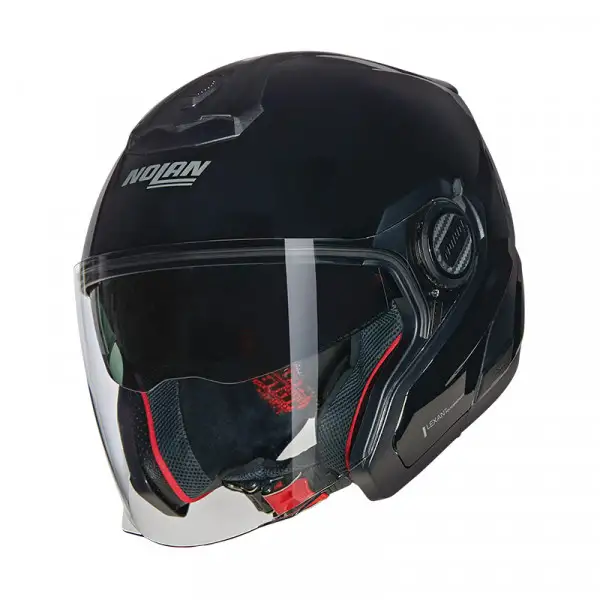Casco Jet Nolan N40-5 Classico Nero Lucido
