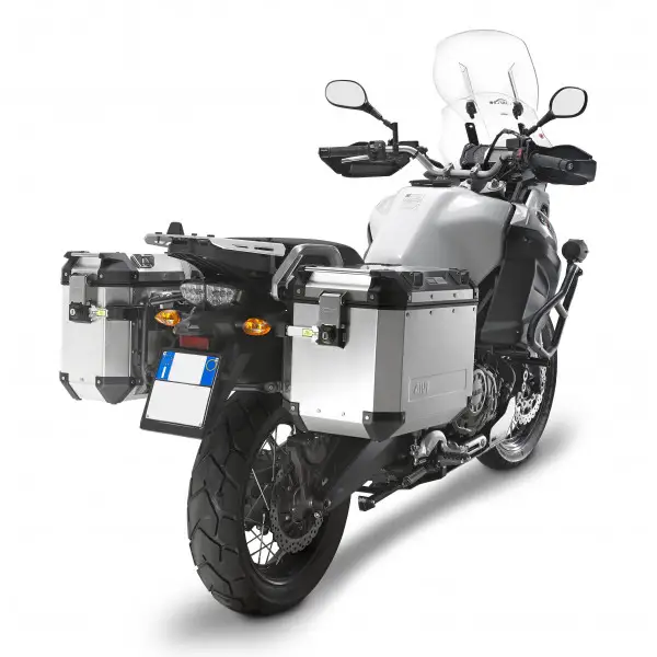 Valigia laterale sinistra Givi Trekker Outback 37lt Monokey Nero