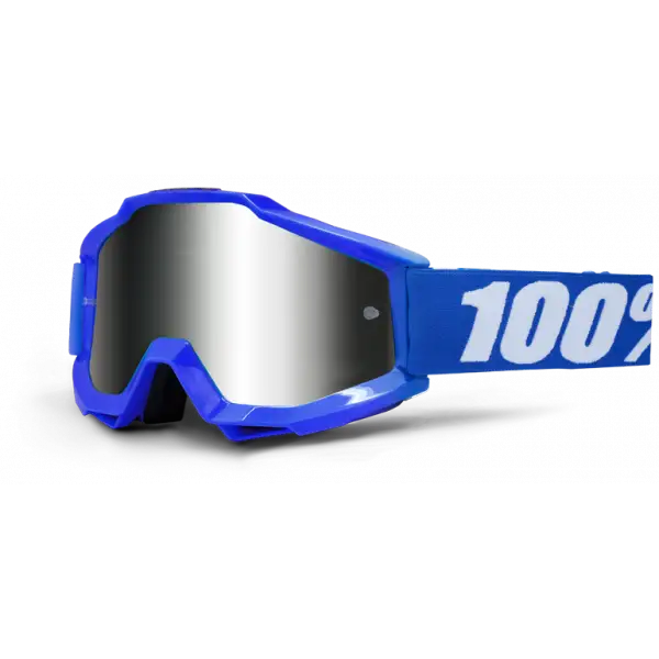 Occhiali cross 100% Accuri Specials Sand REFLEX BLUE lente