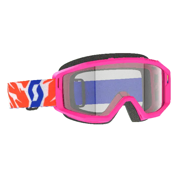 Occhiali cross Scott Primal youth Rosa lente chiara