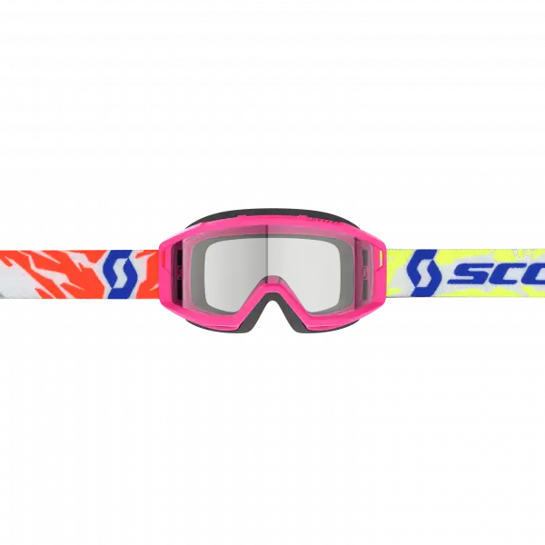 Occhiali cross Scott Primal youth Rosa lente chiara