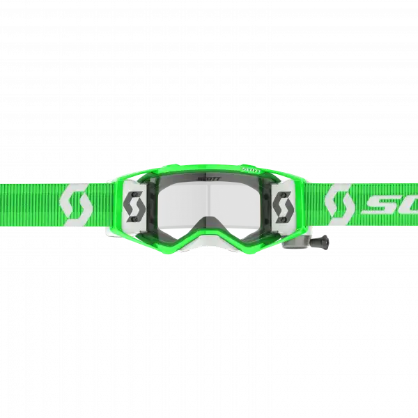 Occhiali cross Scott Prospect WFS Verde Bianco lente chiara