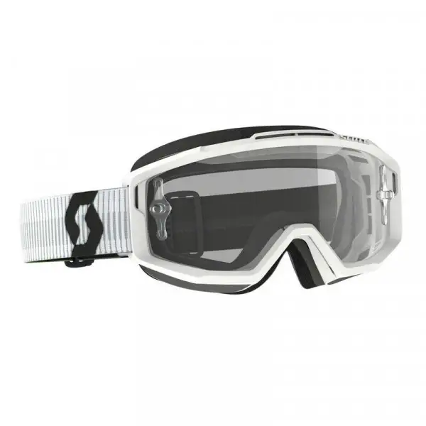 Occhiali cross Scott Split OTG Bianco lente chiara