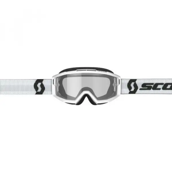 Occhiali cross Scott Split OTG Bianco lente chiara