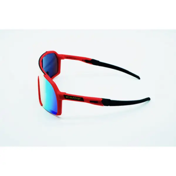 Occhiali Eyerise DL-EVO11 Rosso fluo lente specchio Arancione