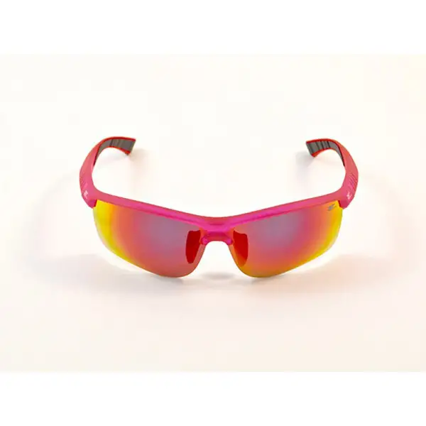 Occhiali Eyerise DS31-3 fucsia rosso lente specchio arancione