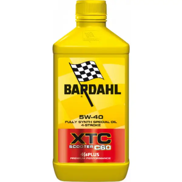 Olio motore lubtificante Bardahl XTX C60 Scooter 5W-40