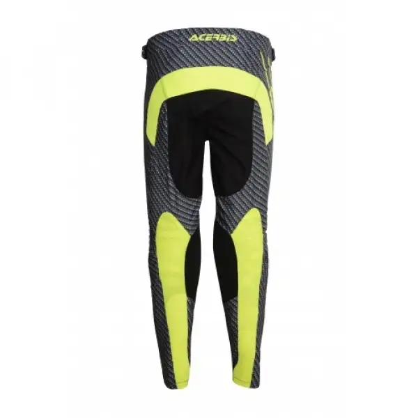 Pantaloni cross Acerbis Titanium Flex Grigio Giallo Fluo