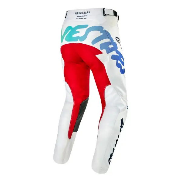 Pantaloni cross Alpinestars RACER HANA PANTS Bianco Multicolor