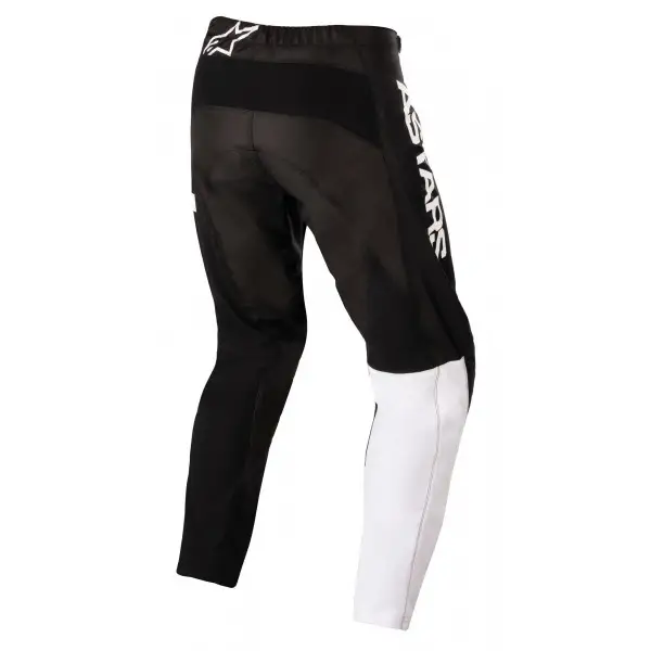 Pantaloni cross bambino Alpinestars RACER CHASER Nero Bianco