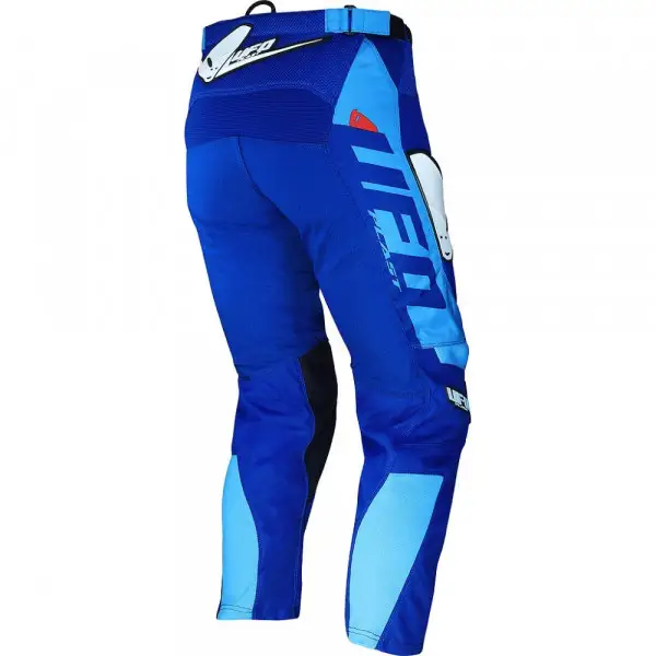 Pantaloni Cross bambino Ufo Plast Mizar Blu Azzurro