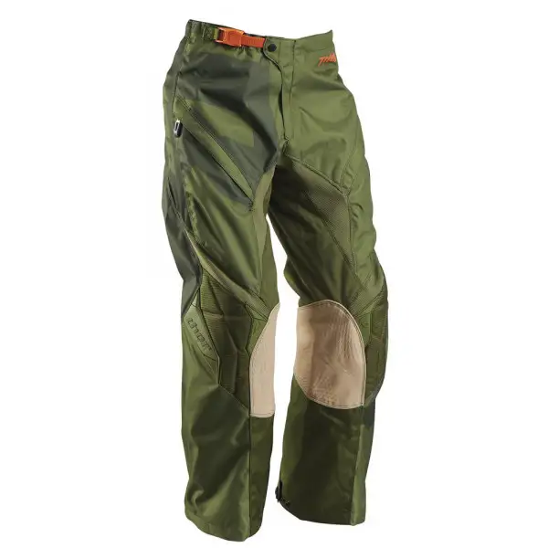 Pantaloni cross Thor Phase Off-Road Over the Boot Cloak Verde fo