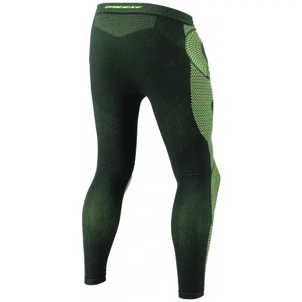 Pantaloni intimi termici Dainese D-Core Armor Pant LP nero giallo fluo