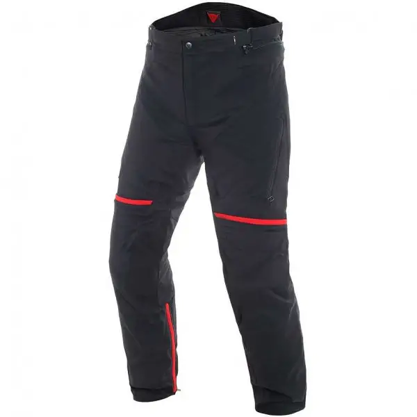 Pantaloni moto donna Dainese CARVE MASTER 2 GORE-TEX Nero Rosso