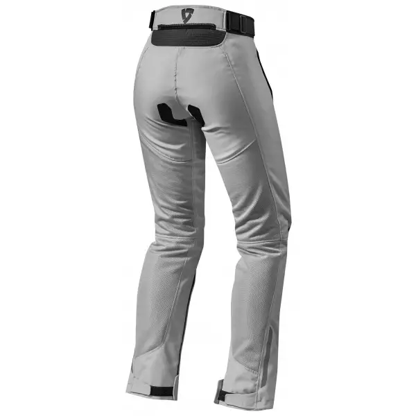 Pantaloni moto donna Rev'it Airwave 2 argento