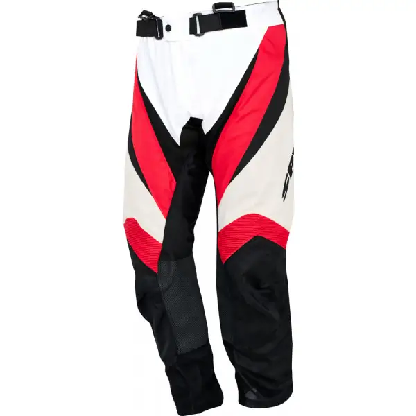 Pantaloni moto enduro Spyke DAKAR NAMIB XTR Nero Bianco Grigio Rosso