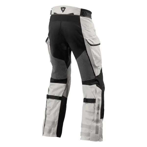 Pantaloni moto estivi Rev'it Cayenne 2 Argento accorciati