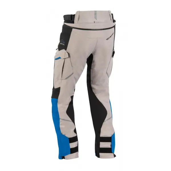 Pantaloni moto Ixon EDDAS 3 strati Greggio Blu Nero