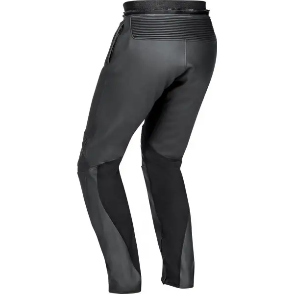 Pantaloni moto pelle Ixon HAWK nero