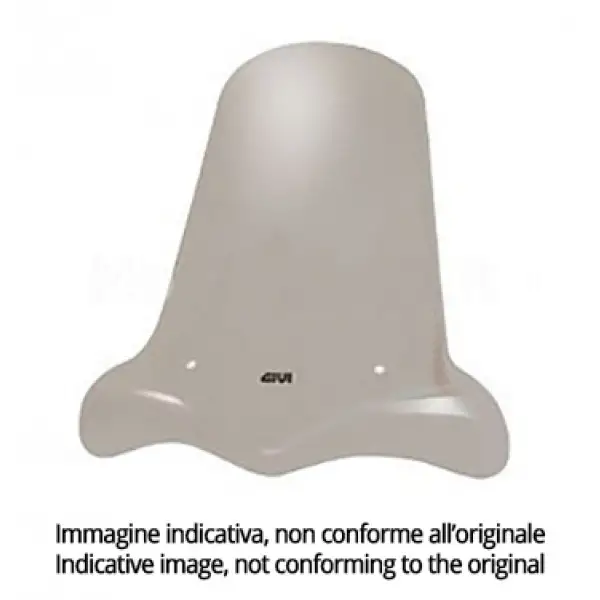 GIVI 313A Parabrezza specifico trasparente 55 x 66 cm