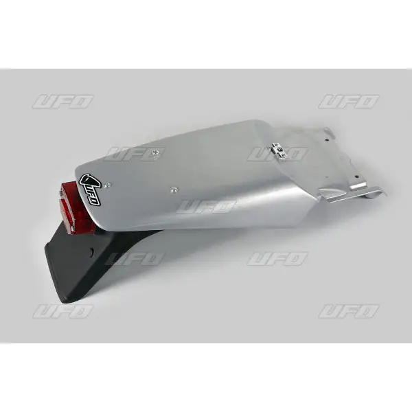 Parafango post Ufo con portatarga Ktm EXC 400 1993-1997 argento