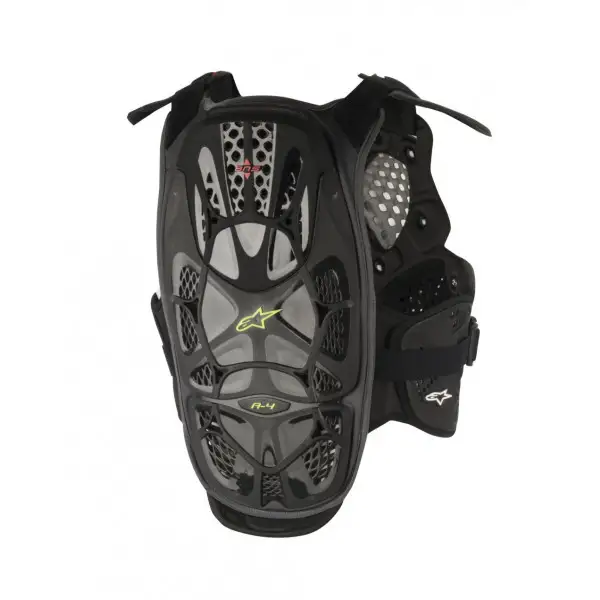 Pettorina protettiva Alpinestars A-4 Chest Protector nero antracite