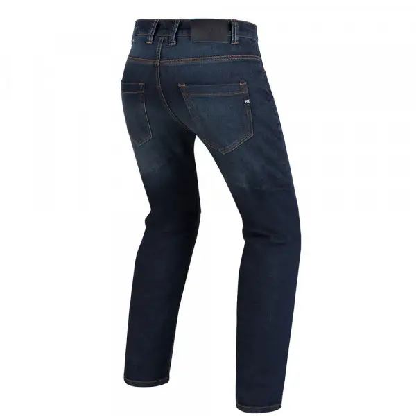 Jeans moto accorciato PMJ - Promo Jeans VOYAGER SHORT Blu