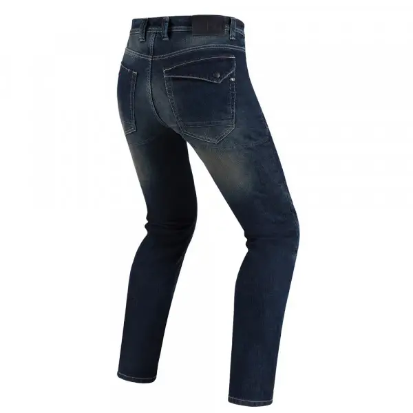 Jeans moto PMJ Vegas Blu Scuro