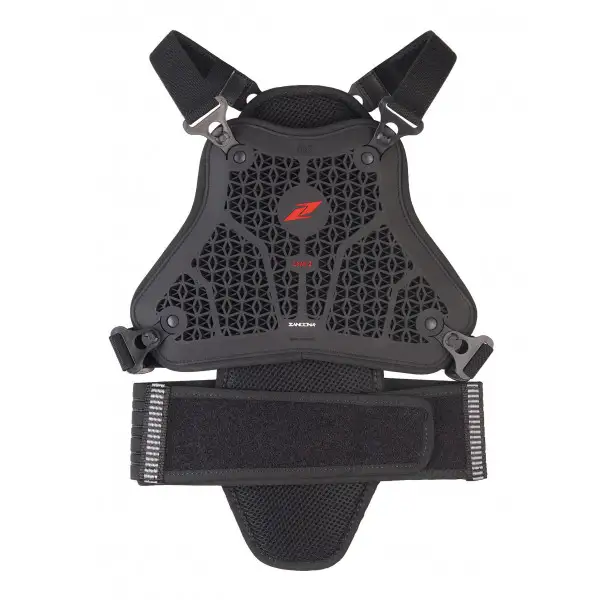 Protezione schiena e petto bambino Zandonà NETCUBE ARMOUR KID x7 Nero