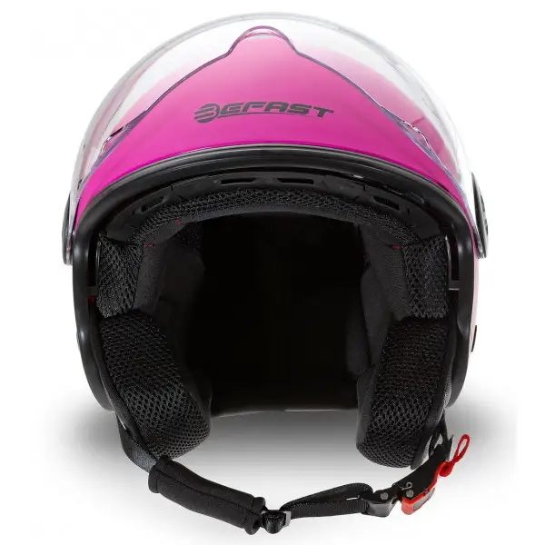 Casco jet Befast Rapid II doppia visiera Viola Opaco