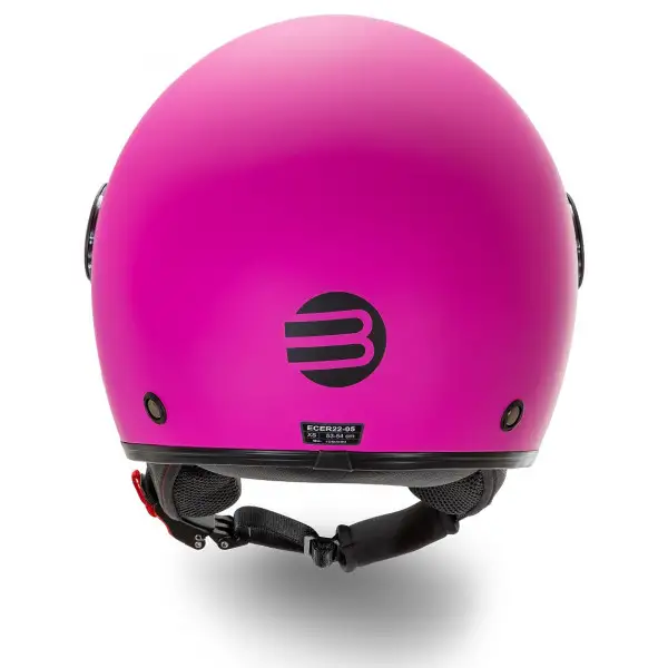 Casco jet Befast Rapid II doppia visiera Viola Opaco