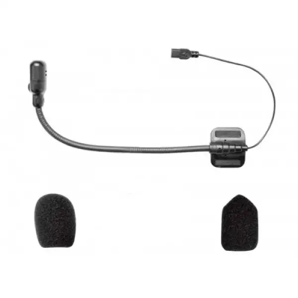 Ricambio microfono rigido SENA basetta e filo pin nero per 10C, SMH5, 3SPLUS-WB