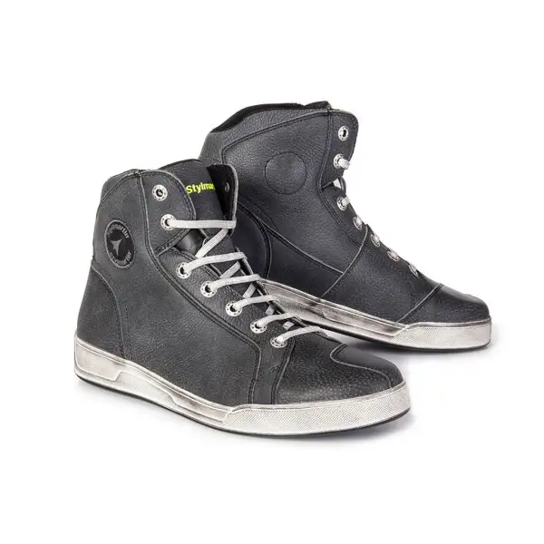 Scarpe moto pelle Stylmartin Chester Nero