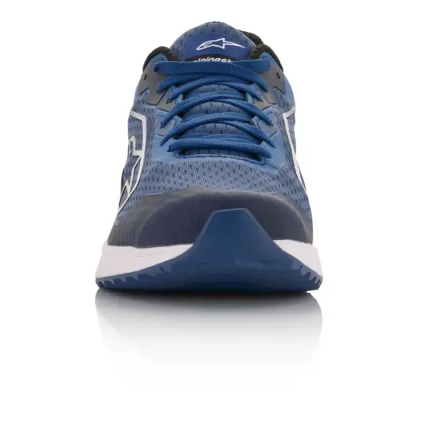 Scarpe moto Alpinestars META ROAD Blu Bianco