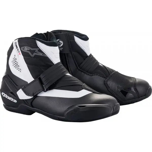 Scarpe moto Alpinestars SMX-1 R V2 Nero Bianco