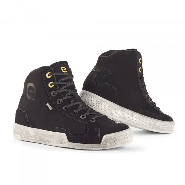 Scarpe moto donna pelle Eleveit ANTIBES WP Nero