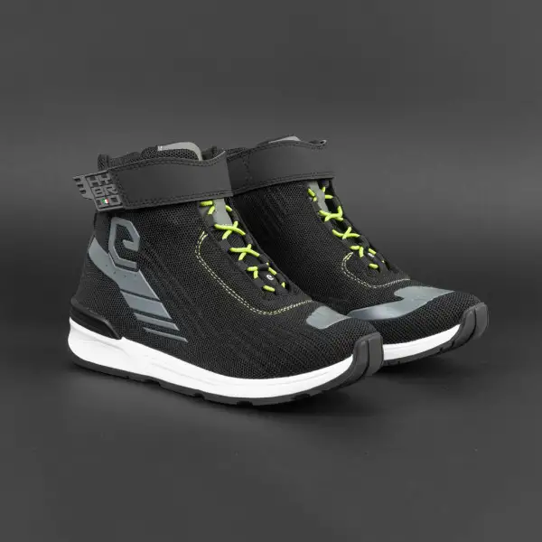Scarpe moto estive Eleveit HYBRID Nero