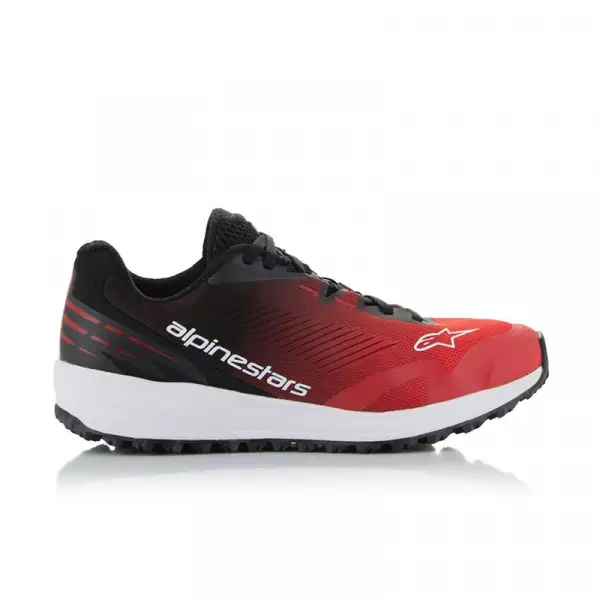 Scarpe moto estivo Alpinestars Meta Road V2 rosso bianco