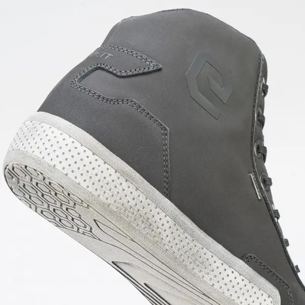 Scarpe moto pelle Eleveit ANTIBES WP Grigio scuro