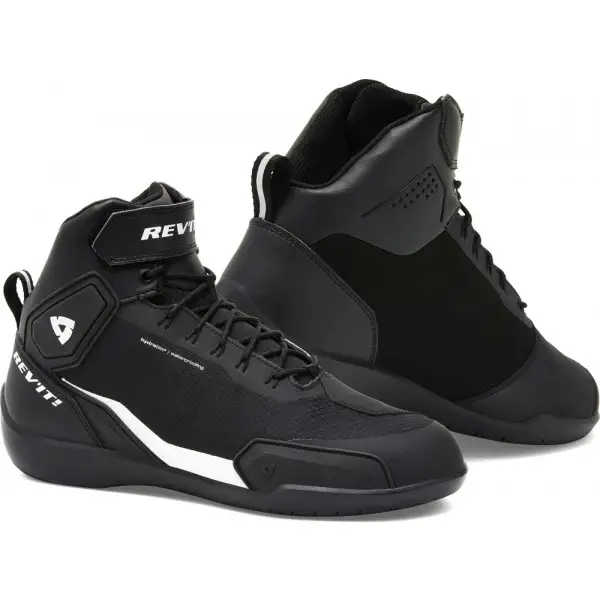 Scarpe moto Rev'it G Force H2O Nero Bianco