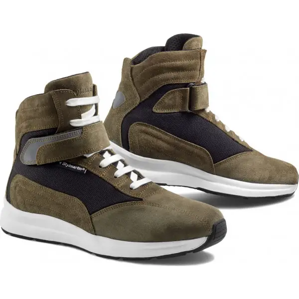 Scarpe moto Stylmartin AUDAX WP Verde militare