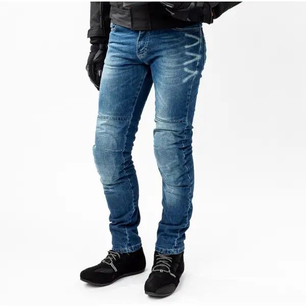 Jeans moto Befast JARVIS CE Certificati Blu stonewash